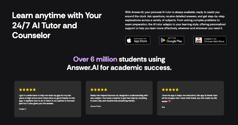 Answer AI Review 24/7 Availability